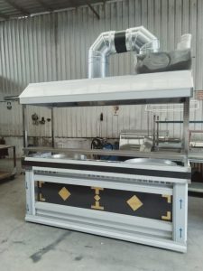 Çift tepsili tantuni tezgahı imalatı