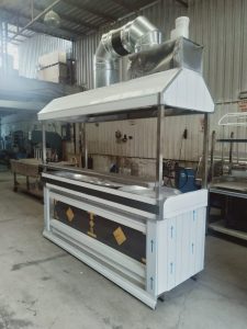 Çift tepsili tantuni tezgahı imalatı